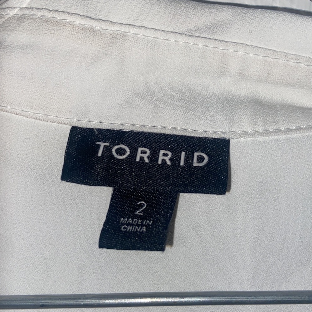 Torrid Button Down Top - Picture 2 of 5